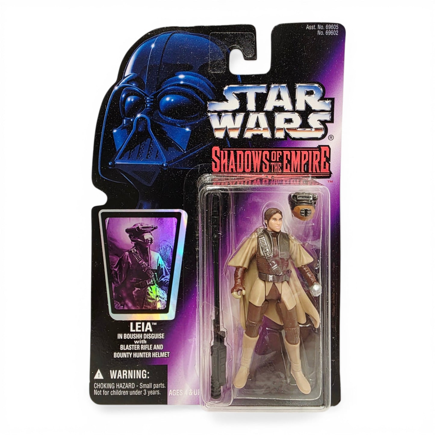 1996 Star Wars Shadows of the Empire Princess Leia Organa action figure — Front view