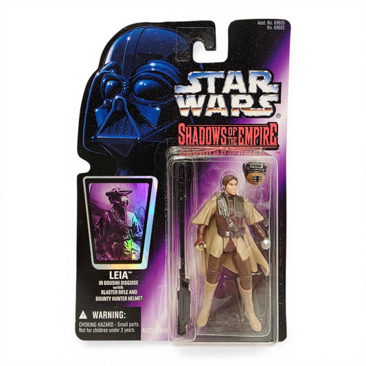 1996 Star Wars Shadows of the Empire Princess Leia Organa action figure — Front view