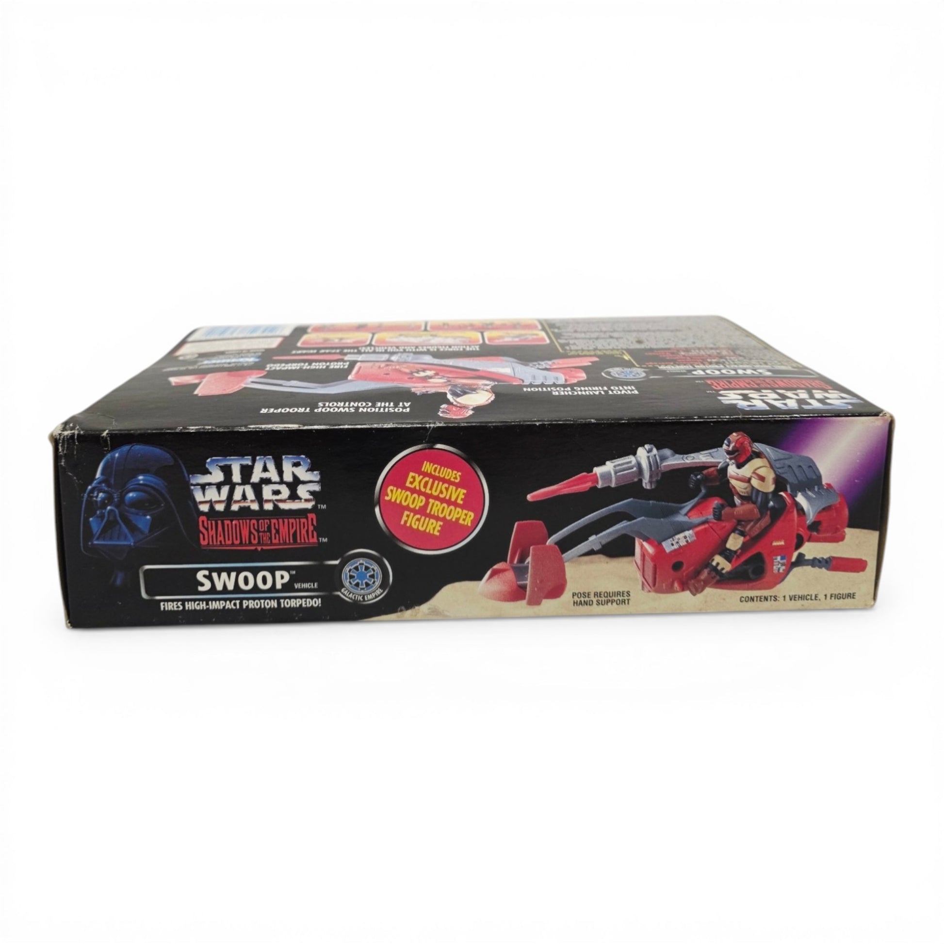 1996 Star Wars Shadows of the Empire SOTE - Swoop Vehicle action figure playset — Bottom view