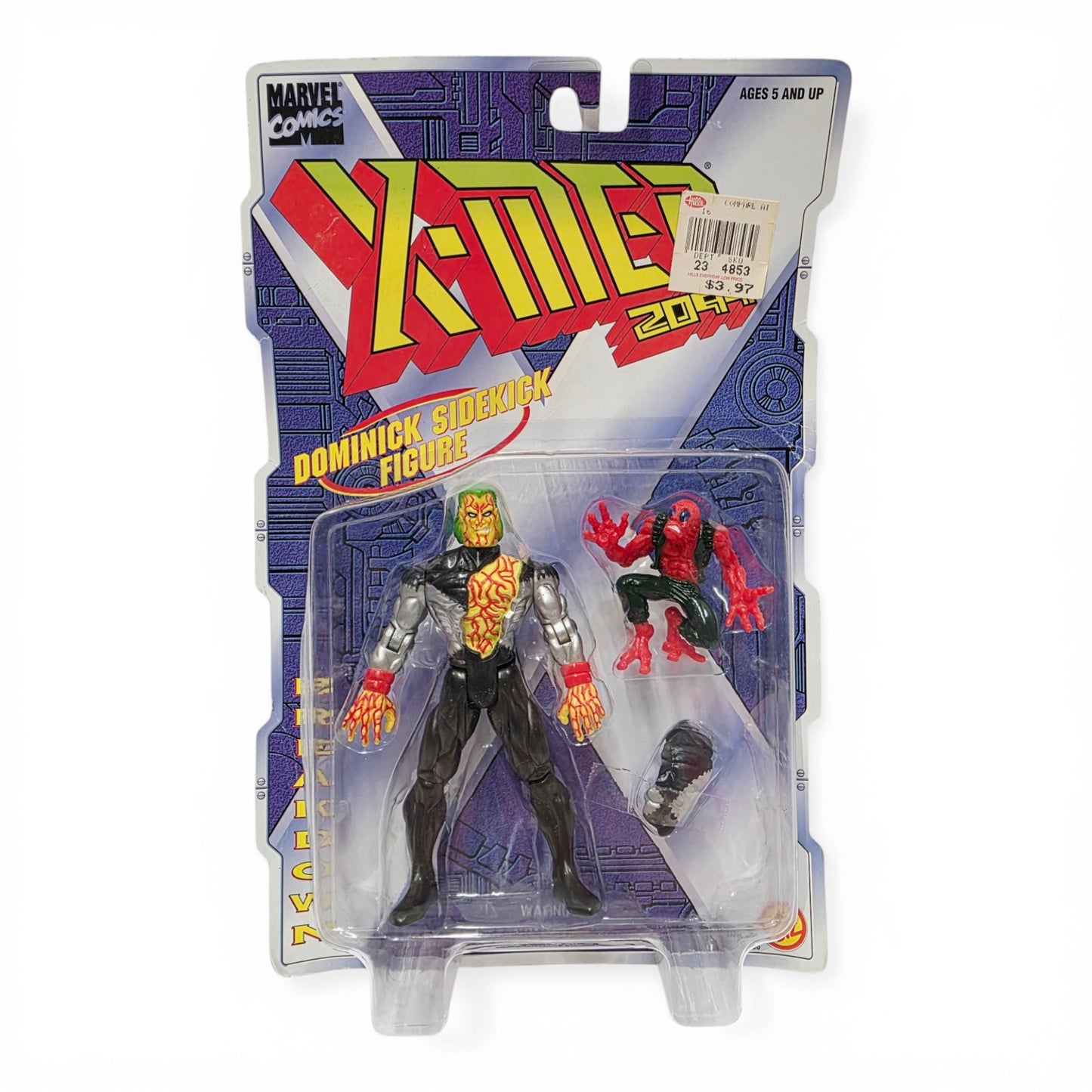 1996 X-Men X-Men 2099 Breakdown action figure — Front view