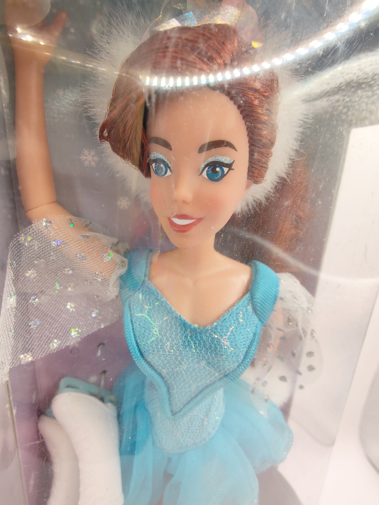 1997 Anastasia Skating Princess Series Anastasia doll — Face close-up