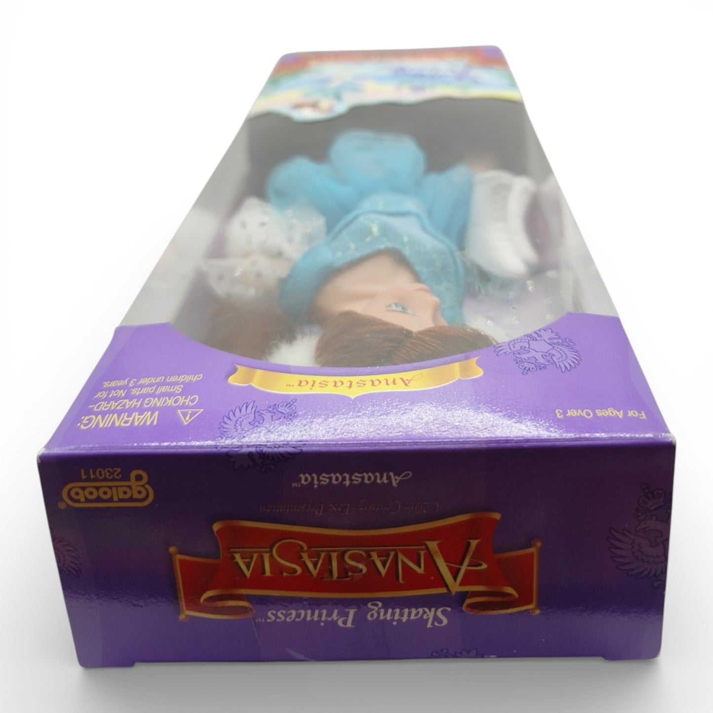 1997 Anastasia Skating Princess Series Anastasia doll — Top view