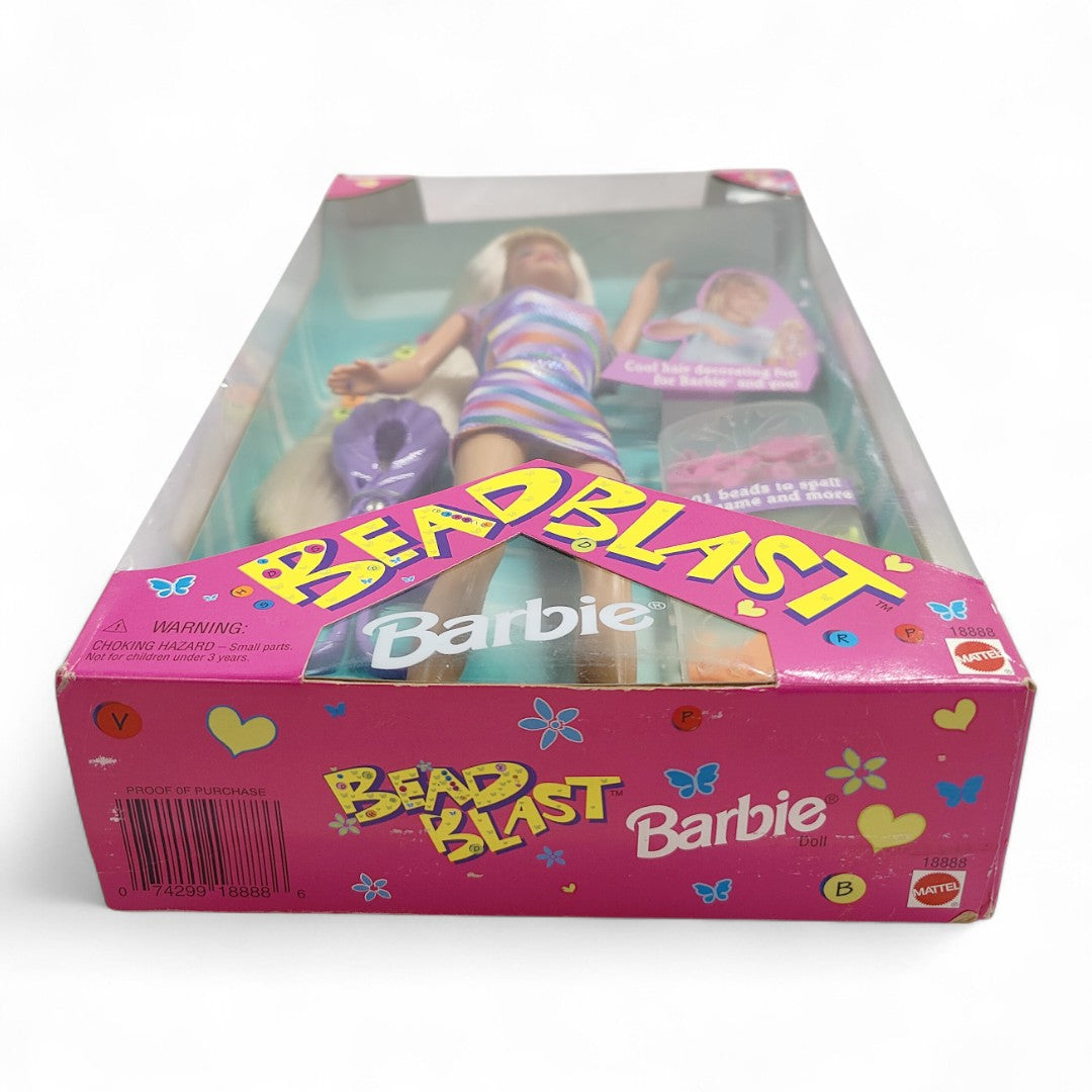 1997 Barbie Bead Blast doll — Bottom view