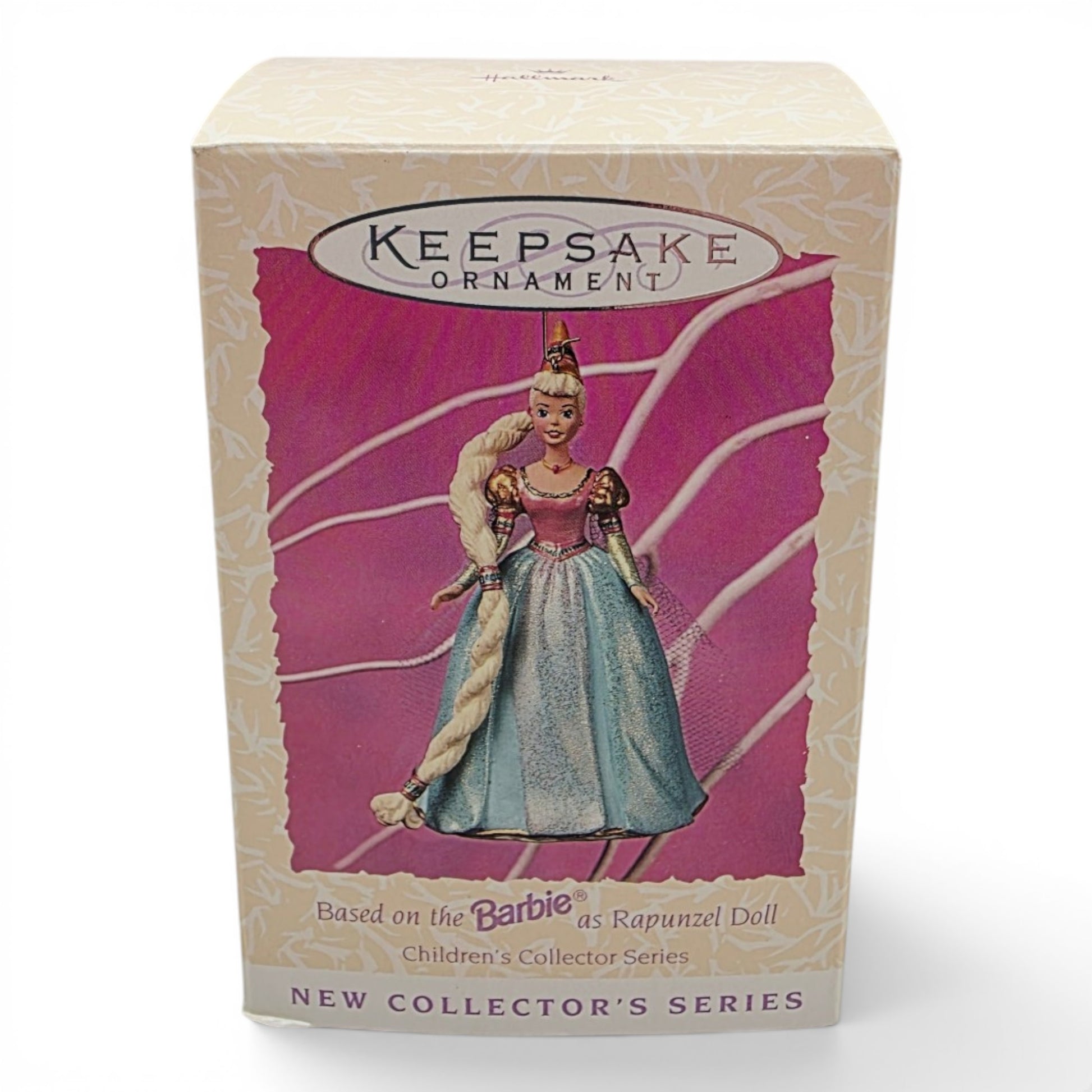 1997 Barbie Children's Collector Series Ornament Rapunzel home decor — Front view