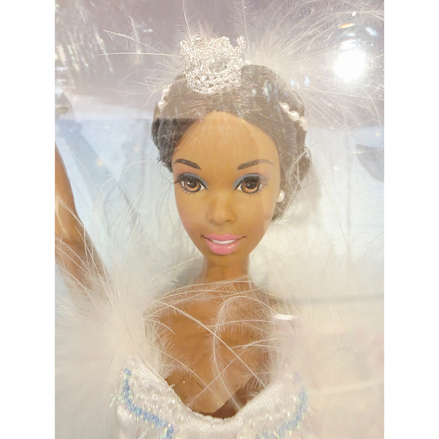 1997 Barbie Classic Ballet Series AA doll — Face close-up