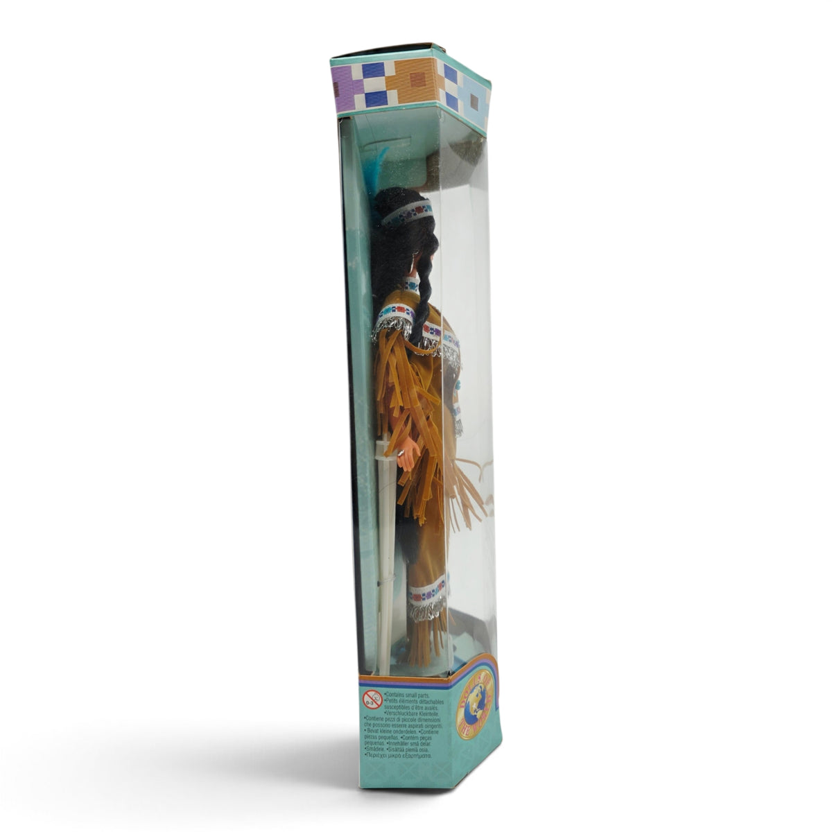 1997 Barbie Dolls of the World Native American Left view