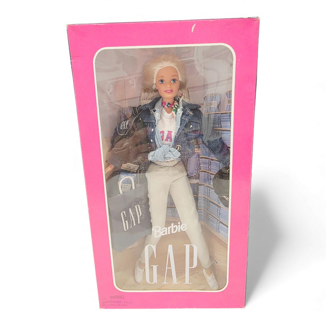 Vintage 1990s doll. Gap Blonde. Front view.