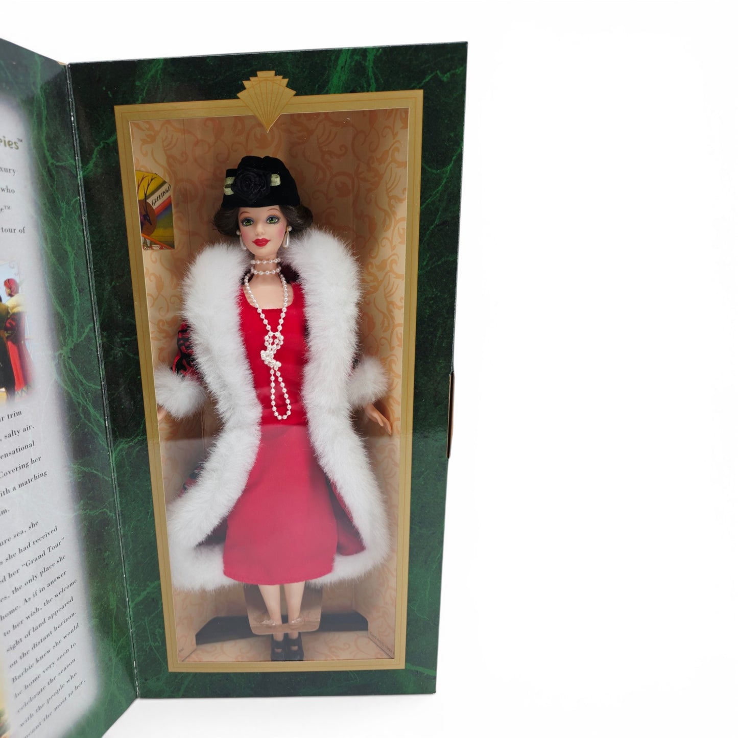 1997 Barbie Hallmark Holiday Homecoming Collector Series Holiday Voyage doll — Front view