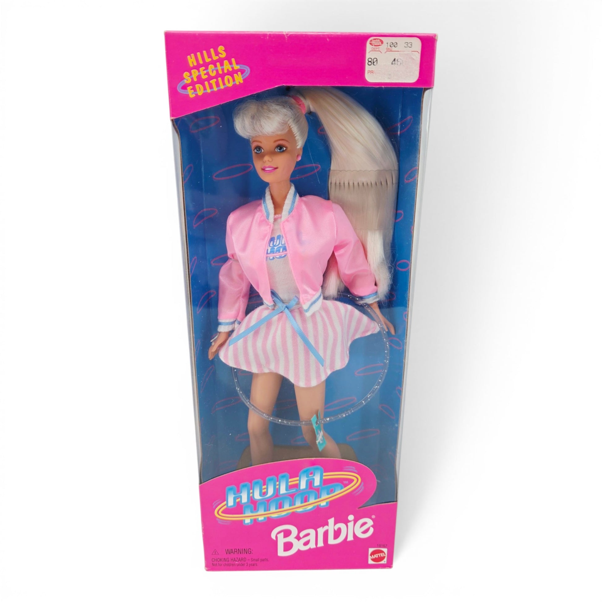 1997 Barbie Hula Hoop Barbie doll — Front view