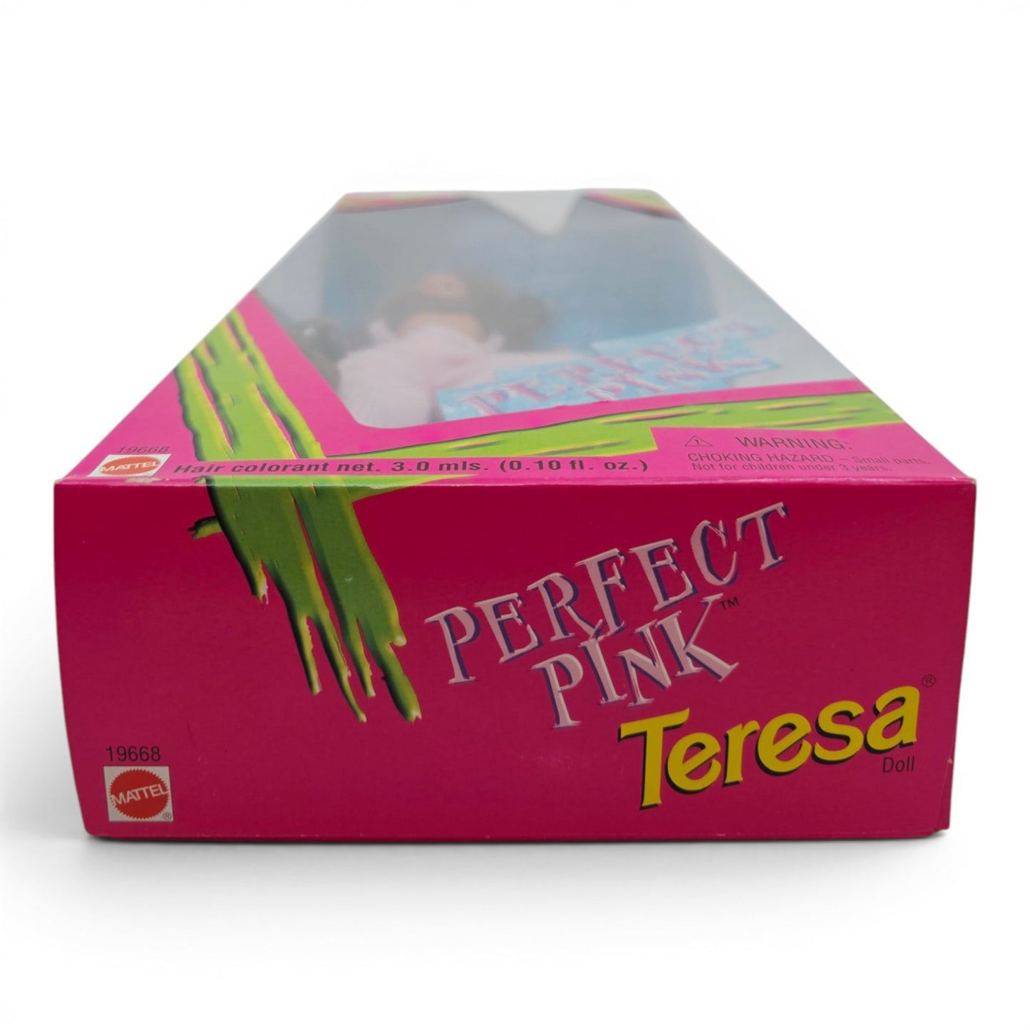 1997 Barbie Perfect Pink - Blonde Streaked Hair Variant Teresa doll — Bottom view