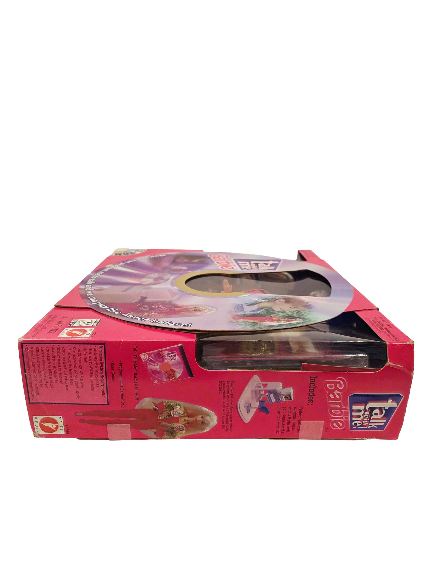 1997 Barbie Talk With Me doll — Left side