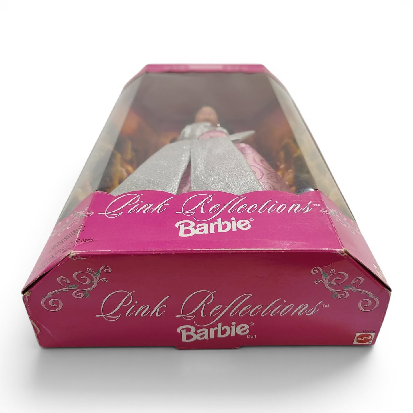 1997 Barbie Toys R Us Special Edition Pink Reflections doll — Bottom view