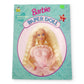Vintage 1990s paper doll book. Vintage Paper Doll Book. Locket Surprise. Front view.