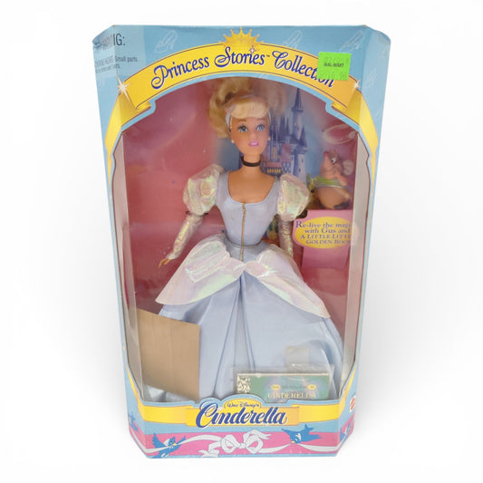 Vintage 1990s doll. Princess Stories Collection. Cinderella. Front view.
