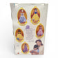 Vintage 1990s doll. Princess Stories Collection. Snow White. Back view.