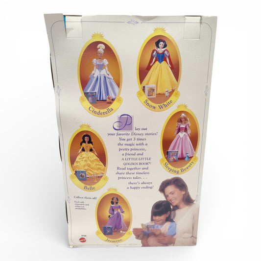 Vintage 1990s doll. Princess Stories Collection. Snow White. Back view.