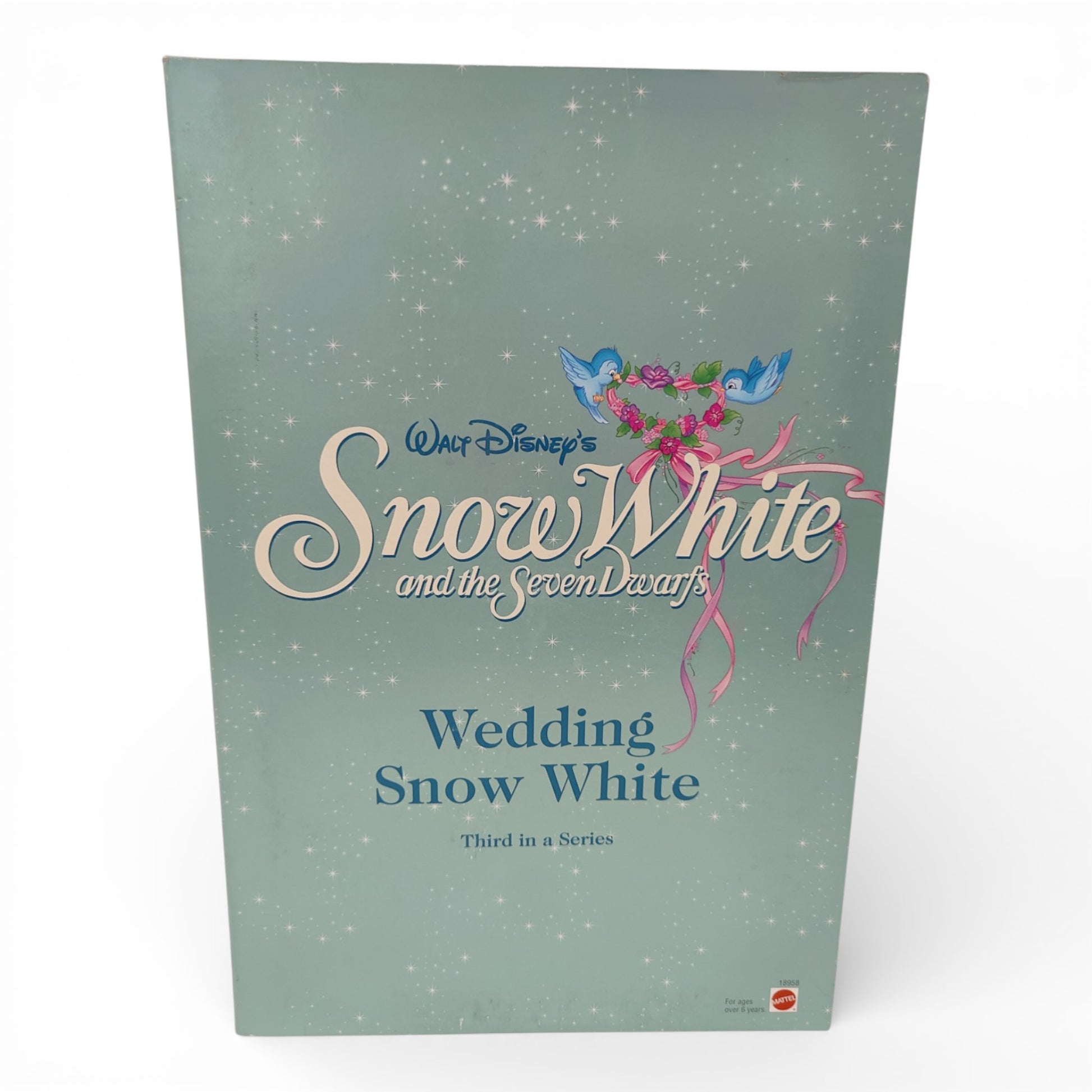1997 Snow White and the Seven Dwarfs Wedding Collector Series Snow White doll — Close-up 1
