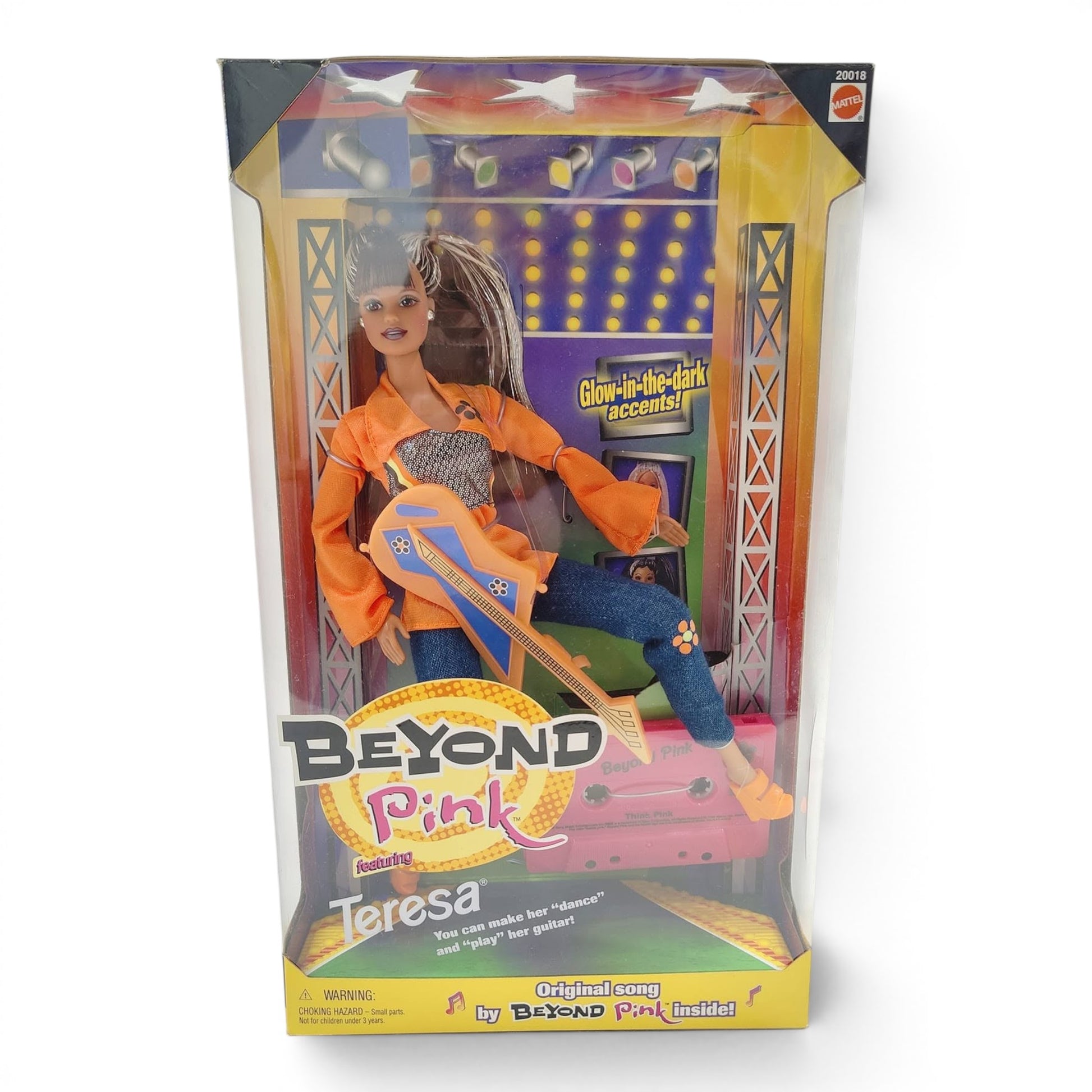 1998 Barbie Beyond Pink Teresa doll — Front view