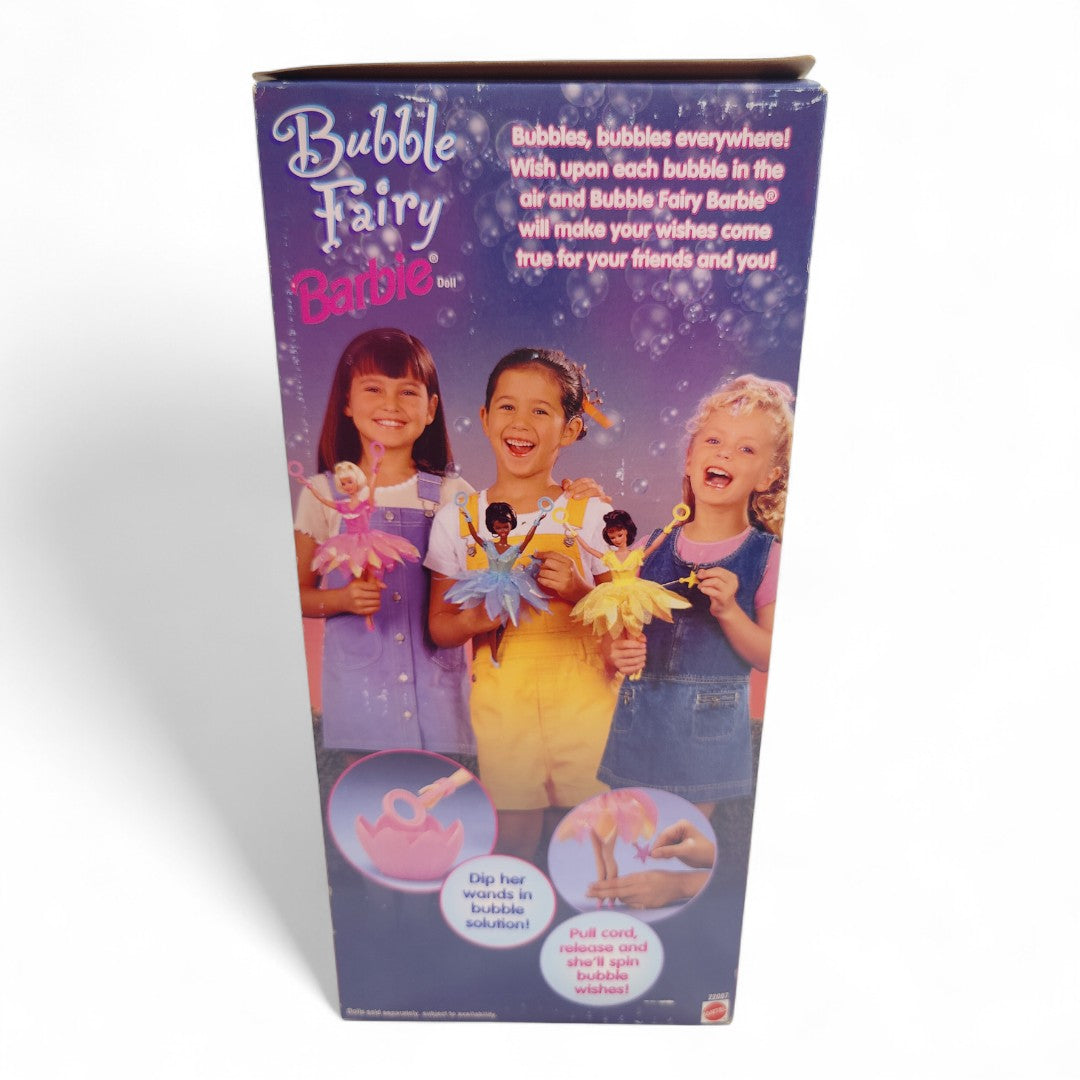 1998 Barbie Bubble Fairy doll — Back view