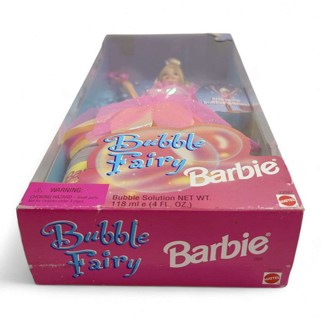1998 Barbie Bubble Fairy doll — Bottom view