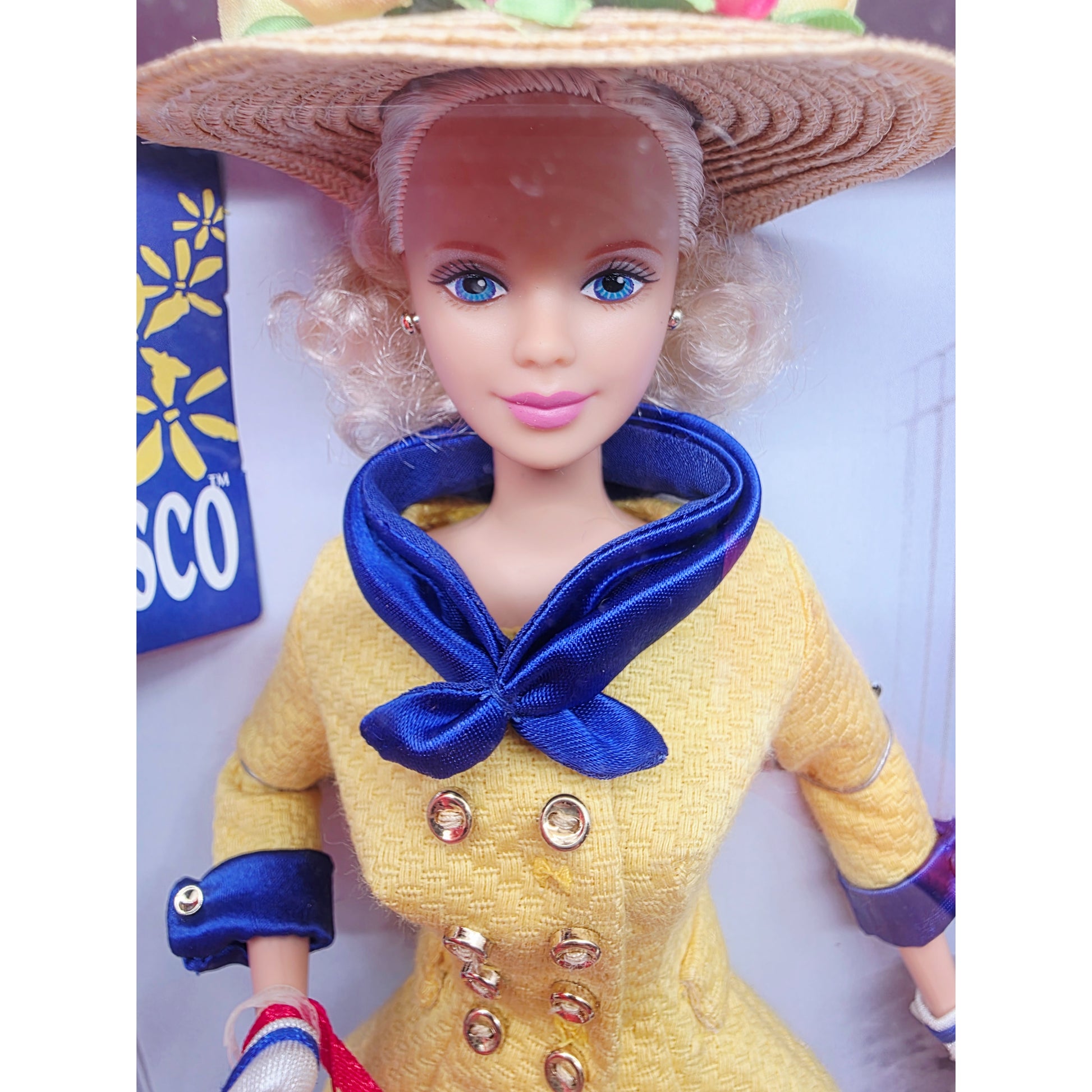 1998 Barbie City Seasons Summer in San Francisco doll — Face close-up