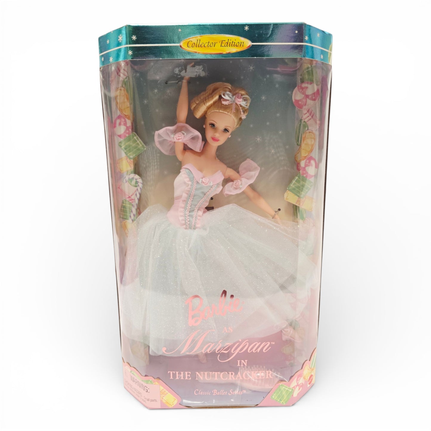 1998 Barbie Classic Ballet Series Marzipan doll — Front view