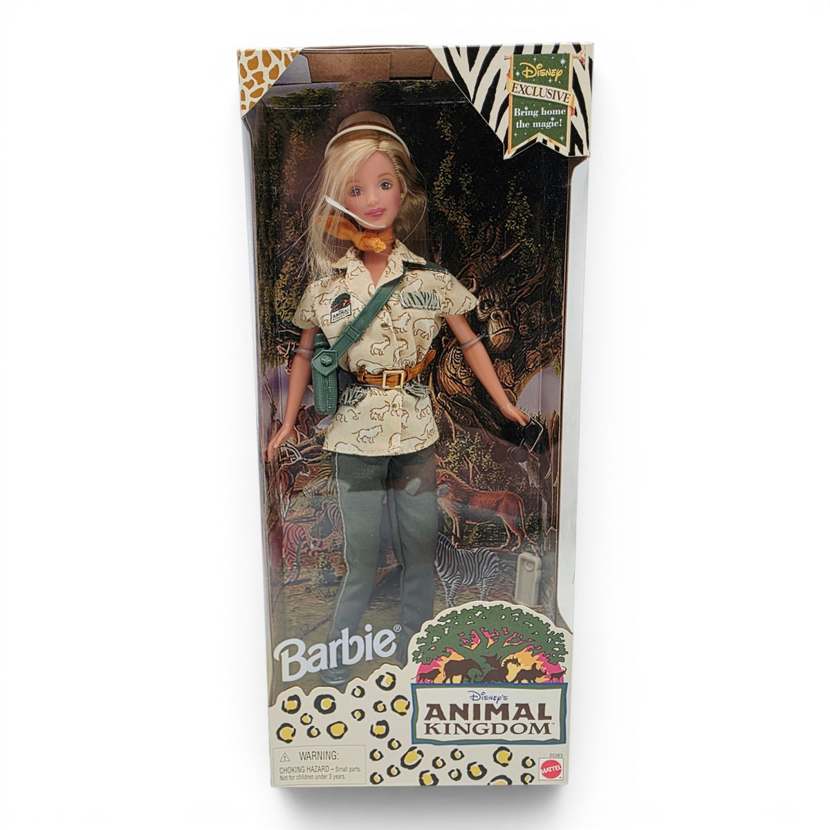 1998 Barbie Disney Parks Exclusive Animal Kingdom Front view