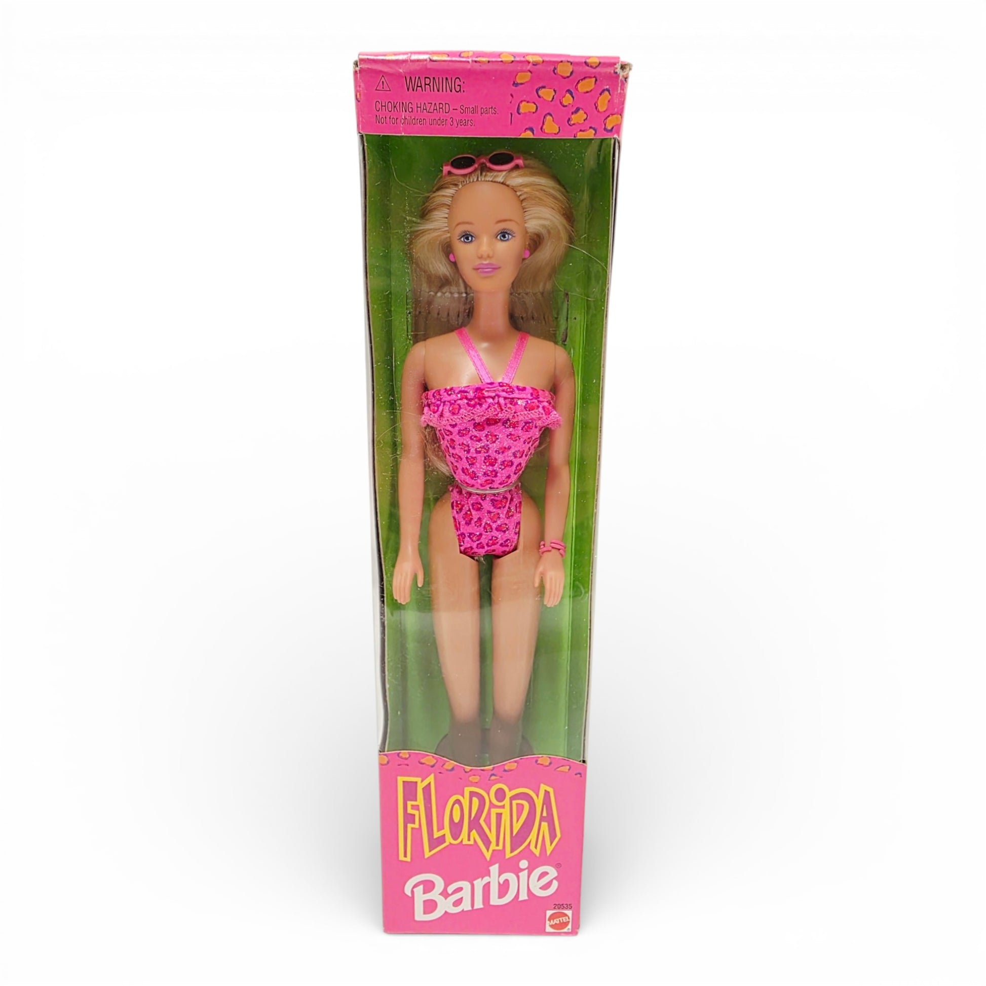 1998 Barbie Florida Vacation Barbie doll — Front view