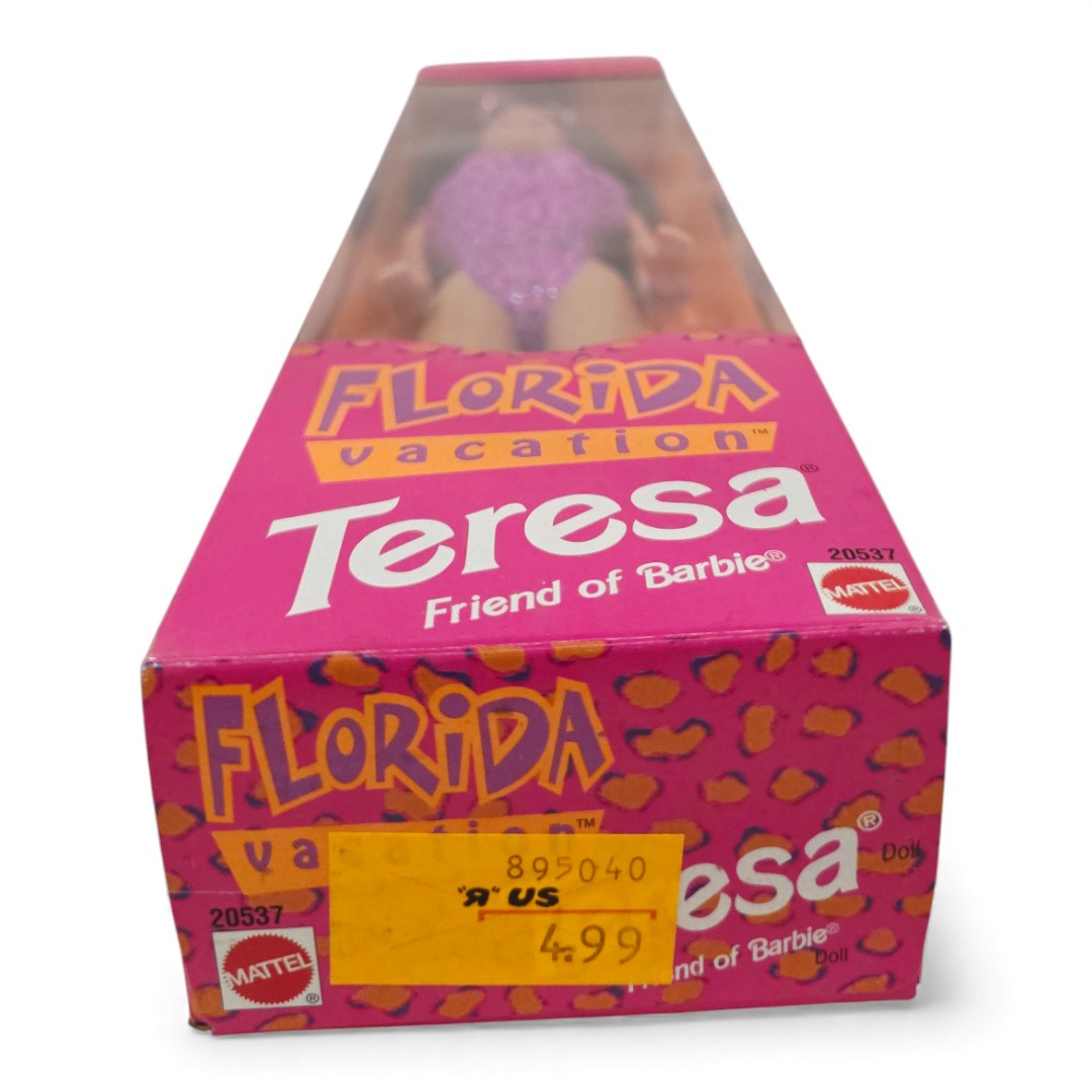Vintage 1990s doll. Florida Vacation. Teresa. Bottom view.