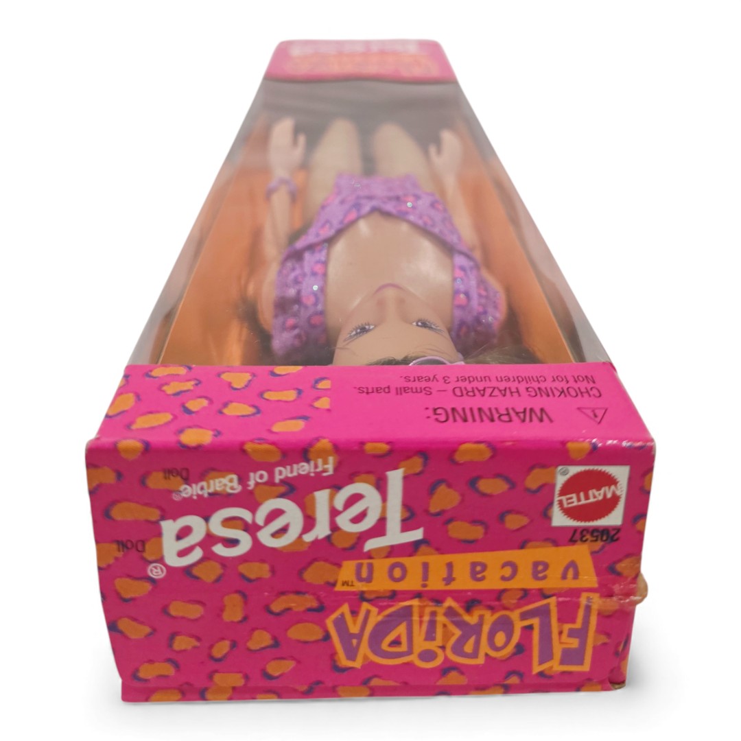 Vintage 1990s doll. Florida Vacation. Teresa. Top view.