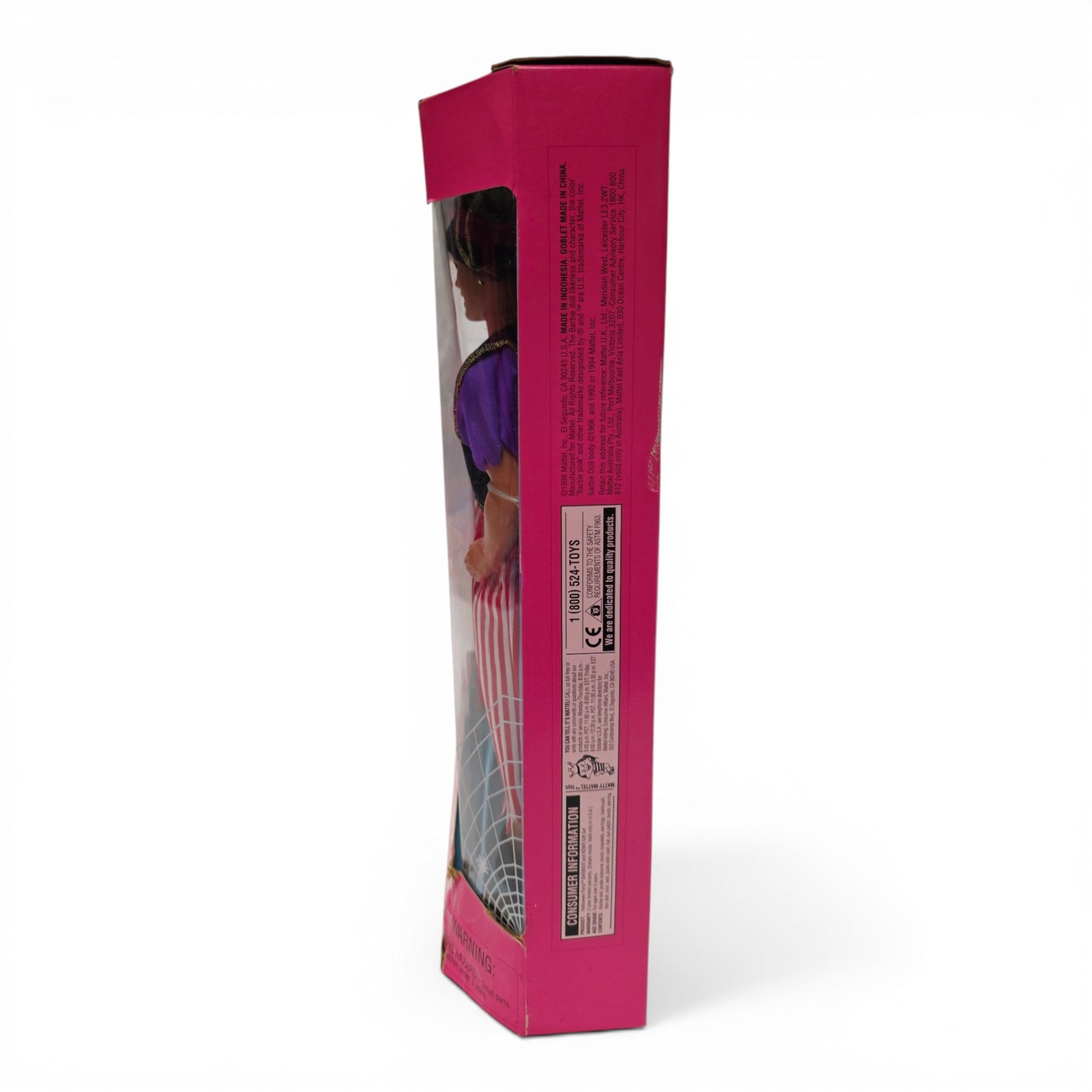 1998 Barbie Halloween Party Barbie & Ken doll giftset — Right side