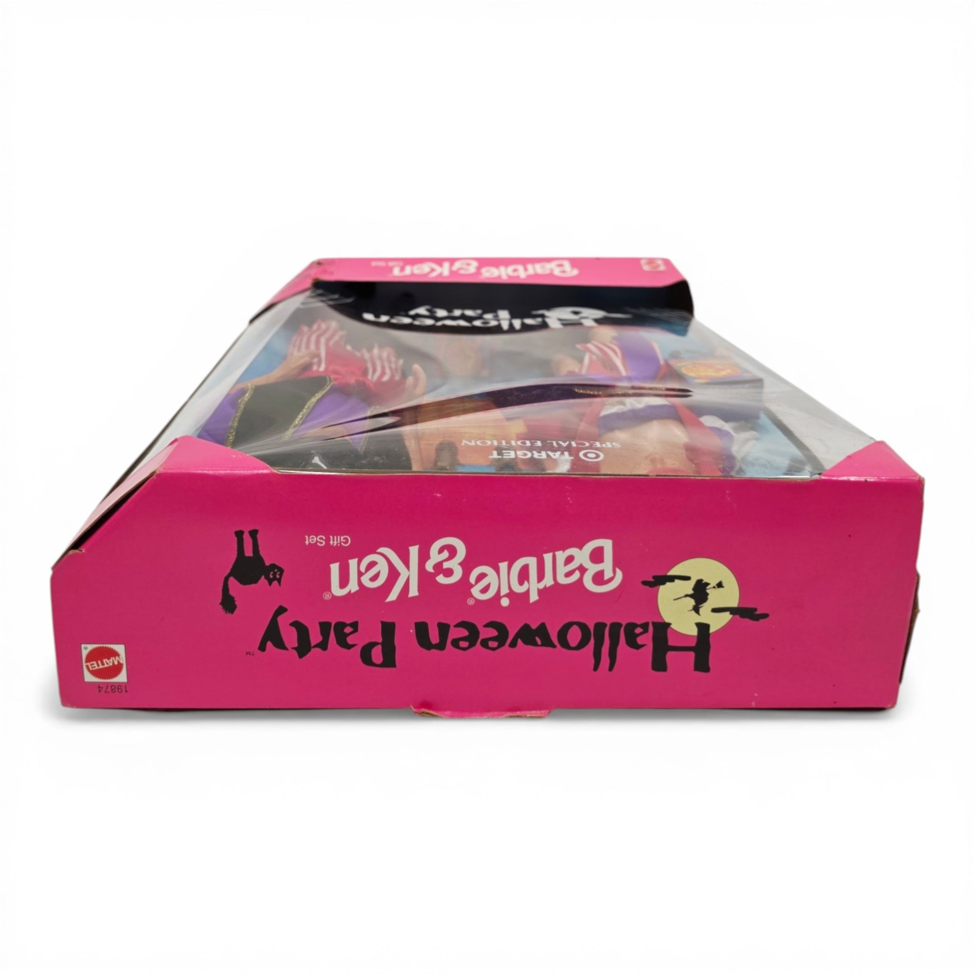 1998 Barbie Halloween Party Barbie & Ken doll giftset — Top view