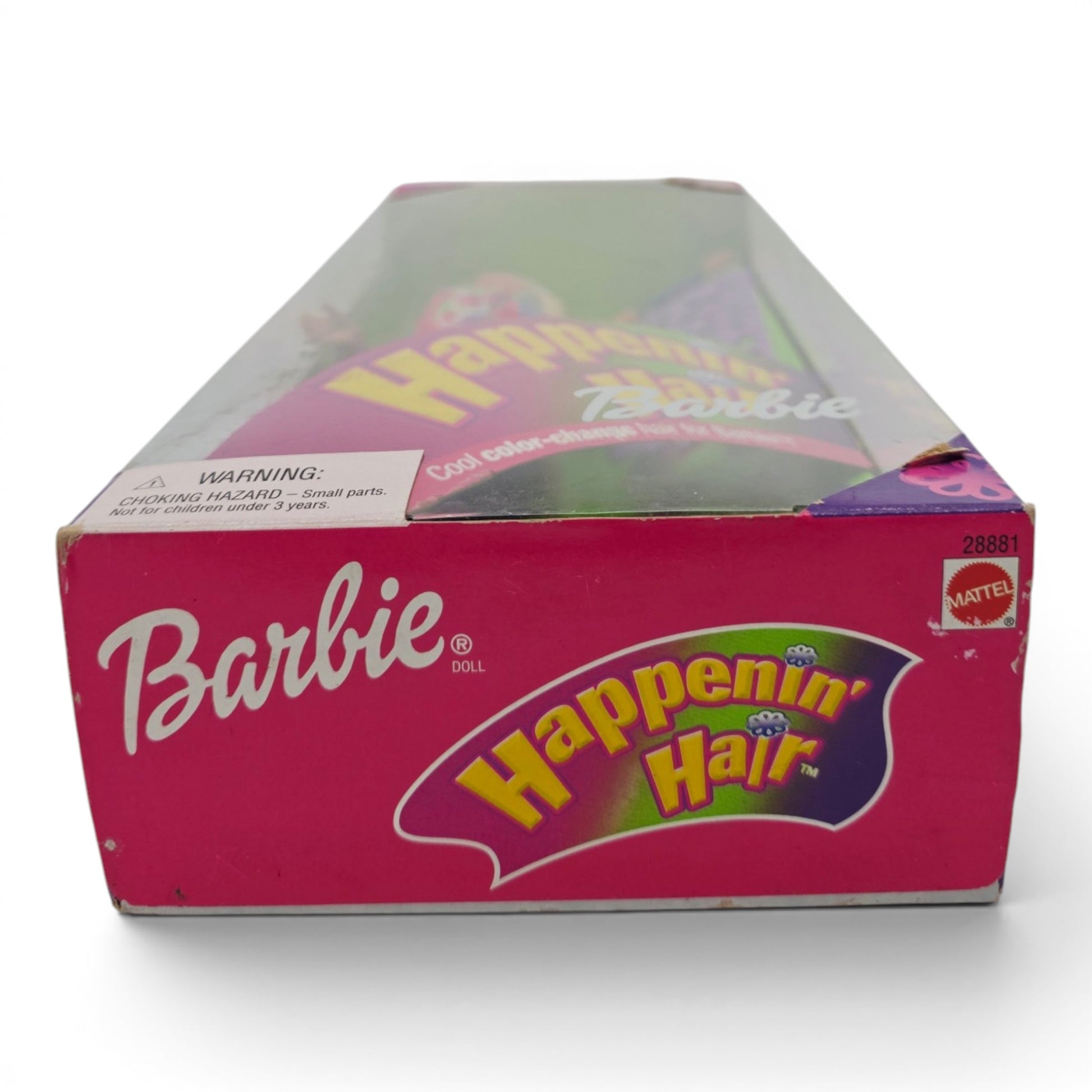 1998 Barbie Happenin' Hair doll — Bottom view