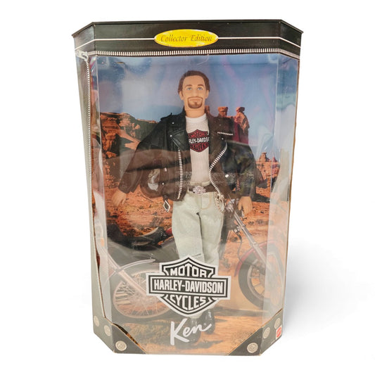 1998 Barbie Harley-Davidson Collector Edition Ken doll — Front view