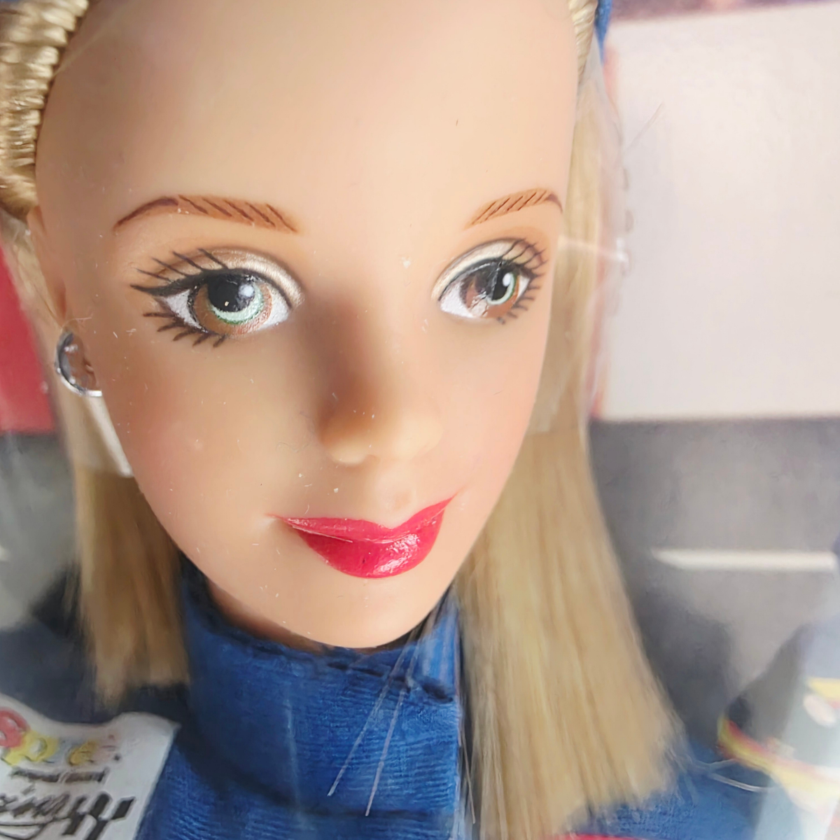 1998 Barbie NASCAR 50th Anniversary Face view