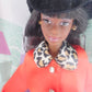 1998 Barbie Tangerine Twist AA doll — Face close-up