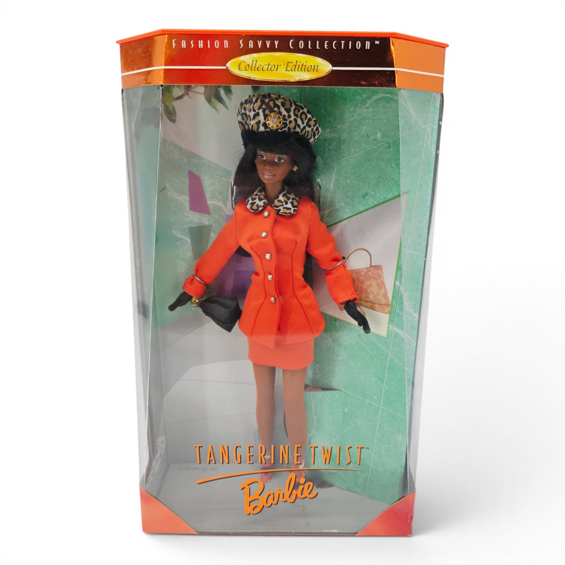 1998 Barbie Tangerine Twist AA doll — Front view