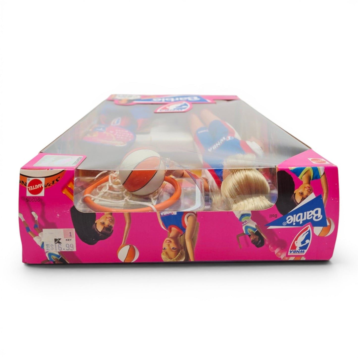 1998 Barbie Women's National Basketball Association WNBA Barbie doll — Top view