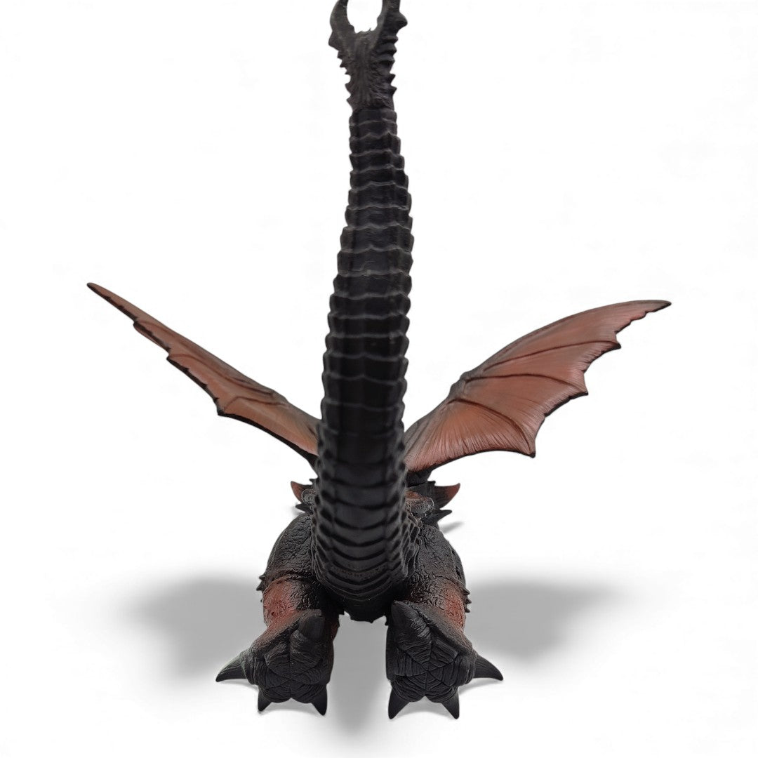 Vintage 1990s action figure. Toho Kaiju Series. Destroyah. Bottom view.