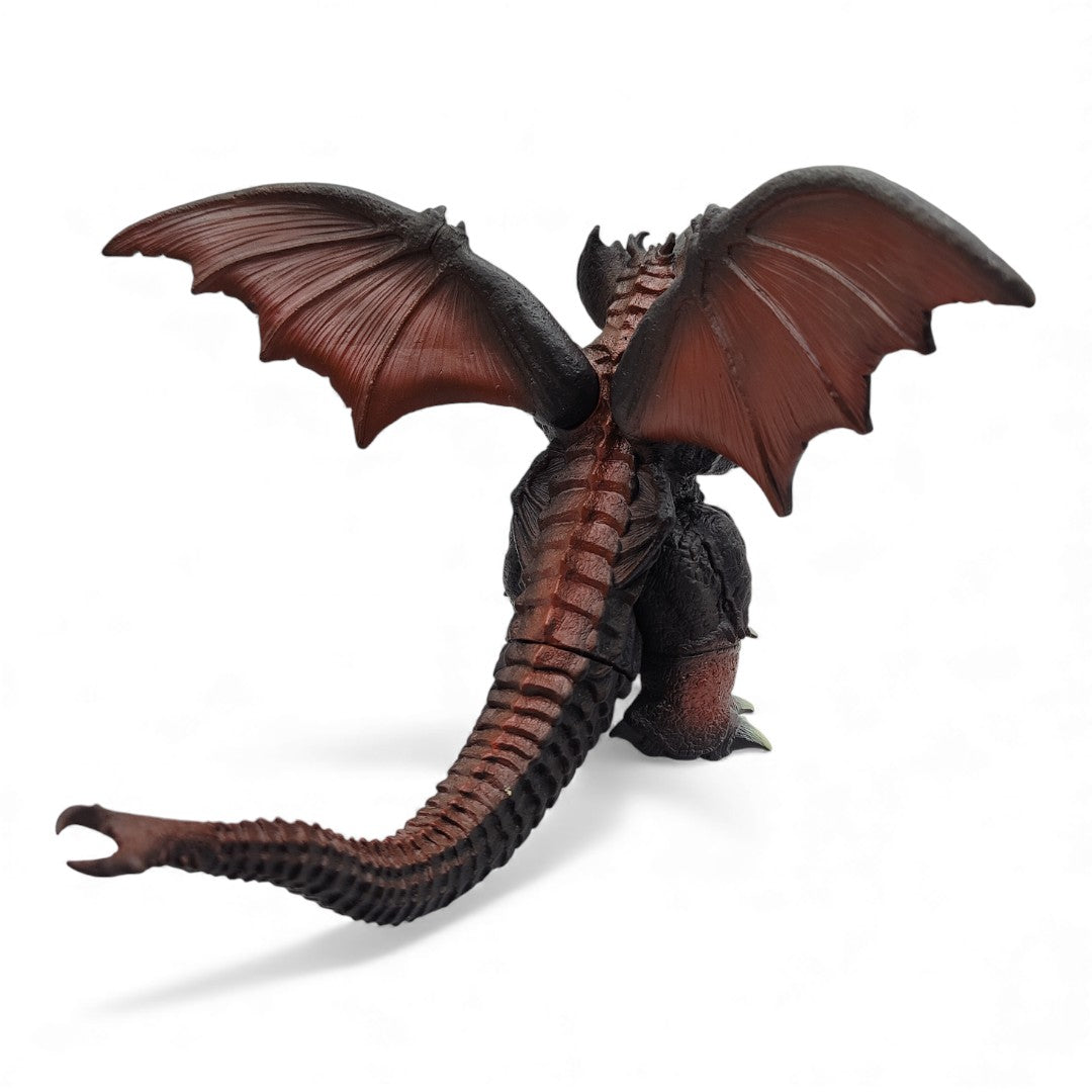 Vintage 1990s action figure. Toho Kaiju Series. Destroyah. Close up 2 view.