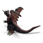 Vintage 1990s action figure. Toho Kaiju Series. Destroyah. Left view.