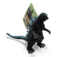 Vintage 1990s action figure. Toho Kaiju Series. Godzilla. Godzilla Island G-01. Close up 1 view.
