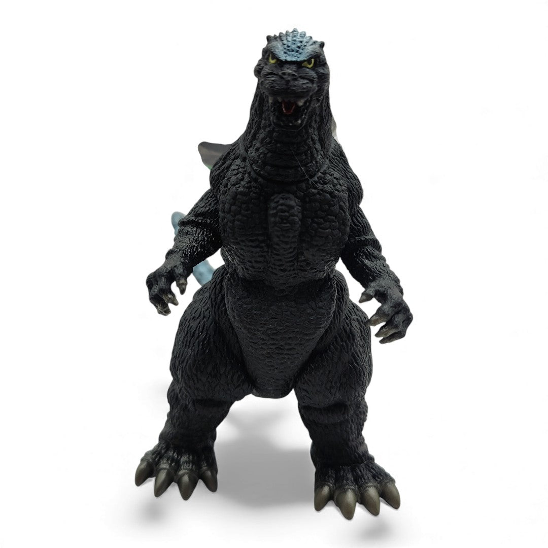 Vintage 1990s action figure. Toho Kaiju Series. Godzilla. Godzilla Island G-01. Front view.