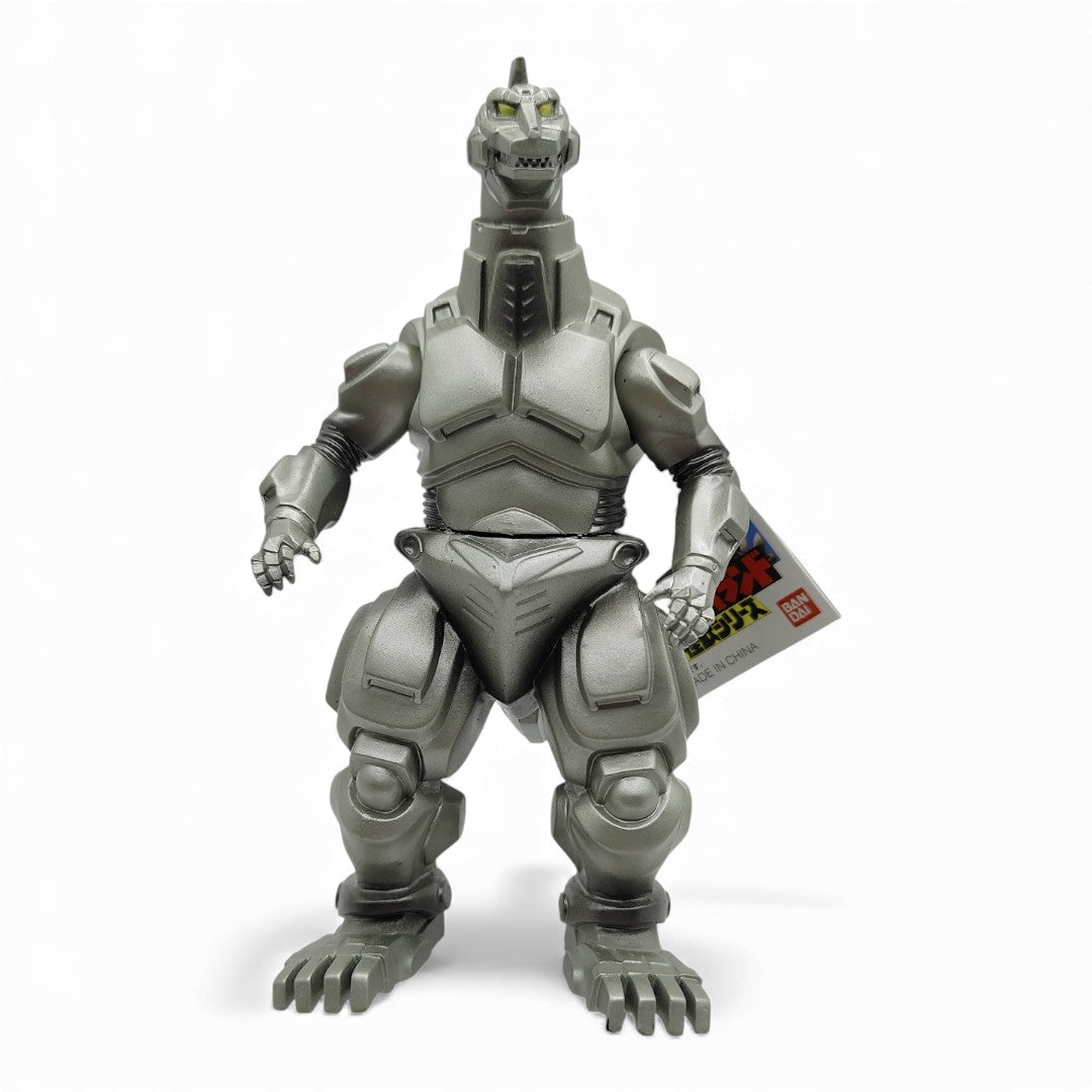Vintage 1990s action figure. Toho Kaiju Series. Mechagodzilla. Godzilla Island G-04. Front view.