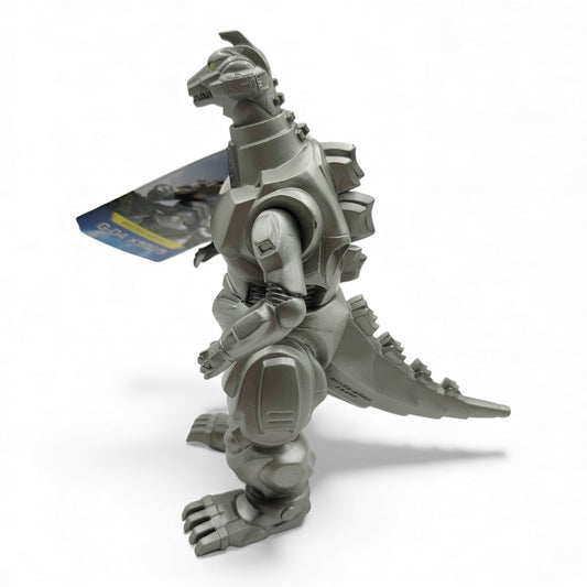 Vintage 1990s action figure. Toho Kaiju Series. Mechagodzilla. Godzilla Island G-04. Left view.
