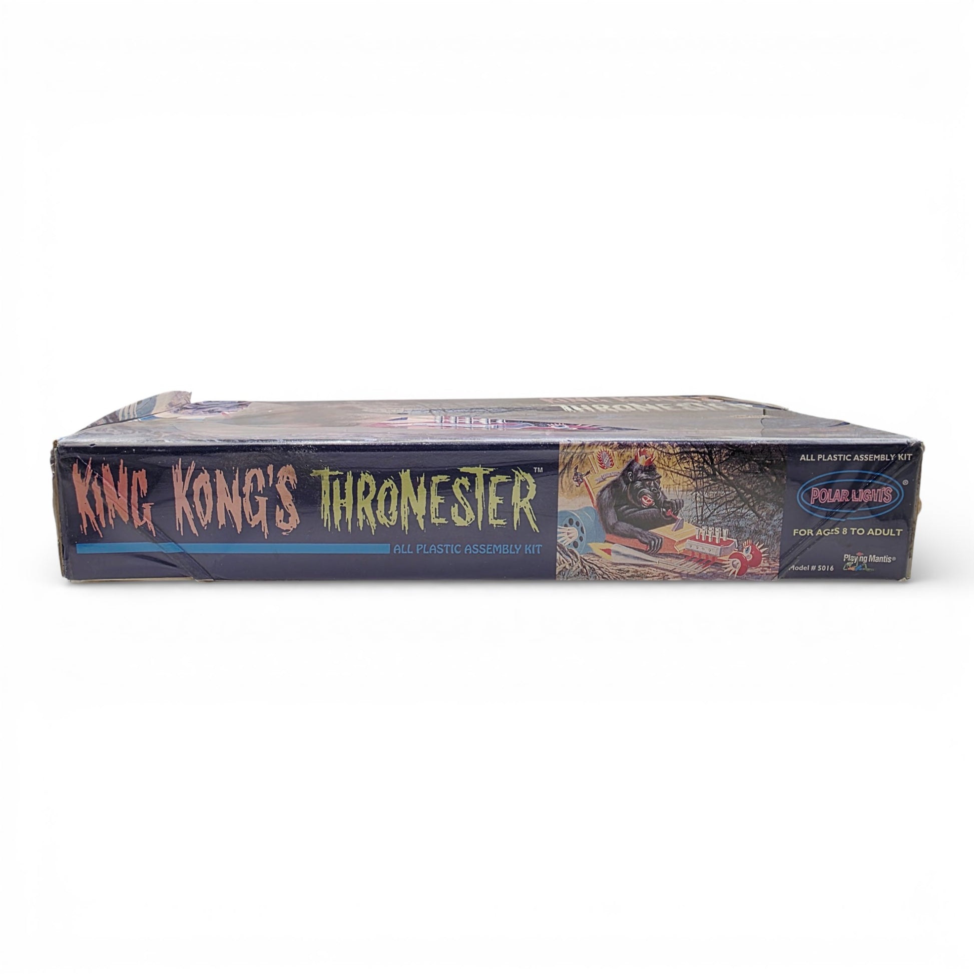 Vintage 1990s action figure playset. King Kong's Thronester. Reproduction Model Kit 1/8th Scale. Bottom view.