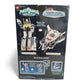 Vintage 1990s action figure playset. In Space. Delta Deluxe Megazord. Rare. Back view.