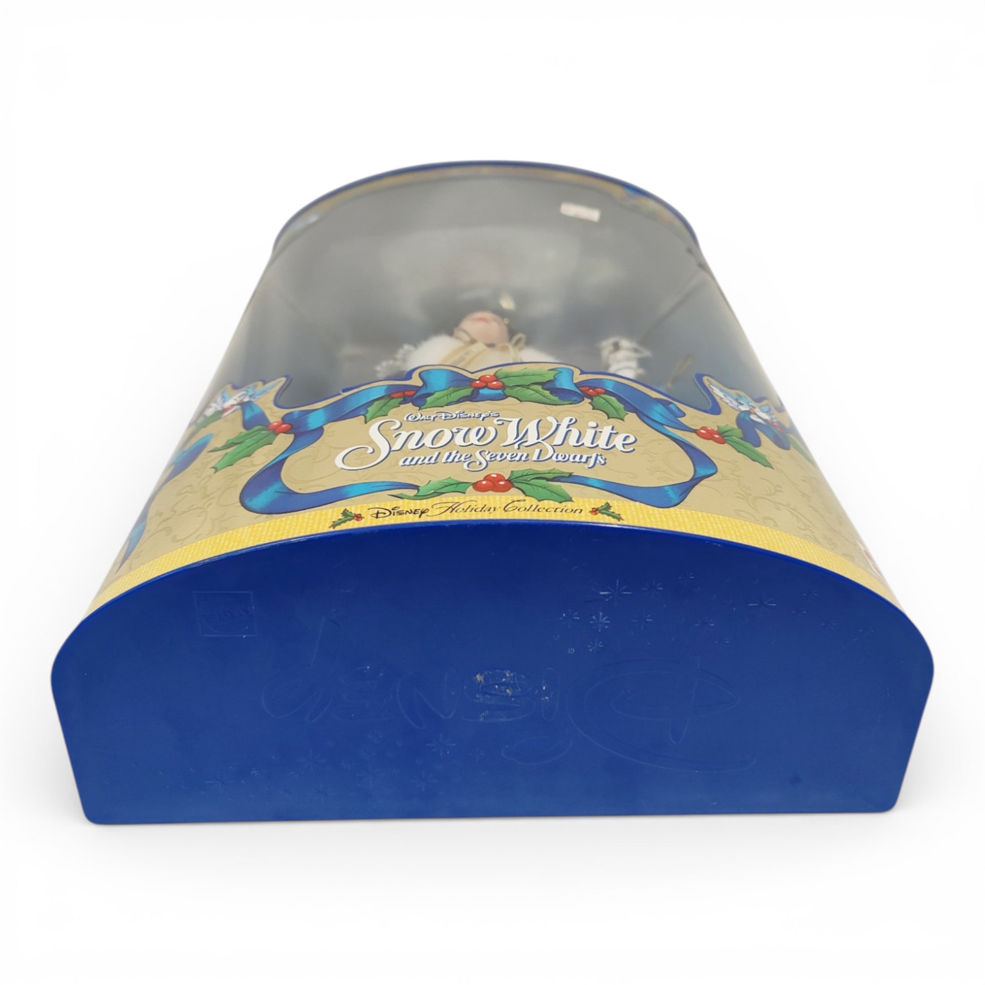 1998 Snow White and the Seven Dwarfs Holiday Princess 3rd in the Series Snow White doll — Bottom view