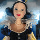 1998 Snow White and the Seven Dwarfs Holiday Princess 3rd in the Series Snow White doll — Face close-up
