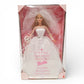 Vintage 1990s doll. Blushing Bride Barbie. Front view.